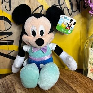 NWT Disney Mickey Mouse Stuffed Animal Easter Edition Vintage